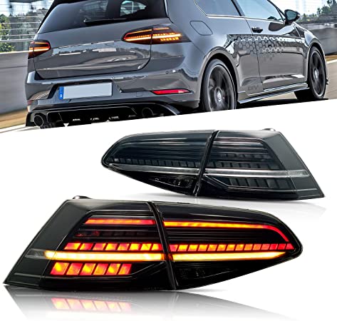 VOLKSWAGEN GOLF 7 - 7.5 DESİGN SMOKE LED STOP KAYAR SİNYALLİ (2013-2020)